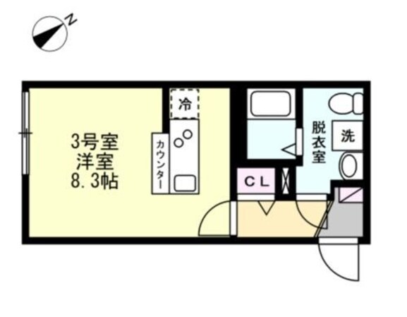ベイルーム横須賀堀ノ内プレミアの物件間取画像
